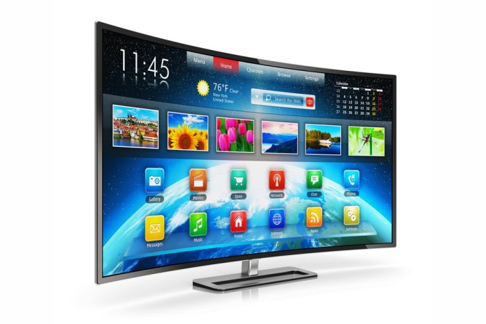 Smart tvs future tv curved information increased security Smart tvs future tv curved information increased security